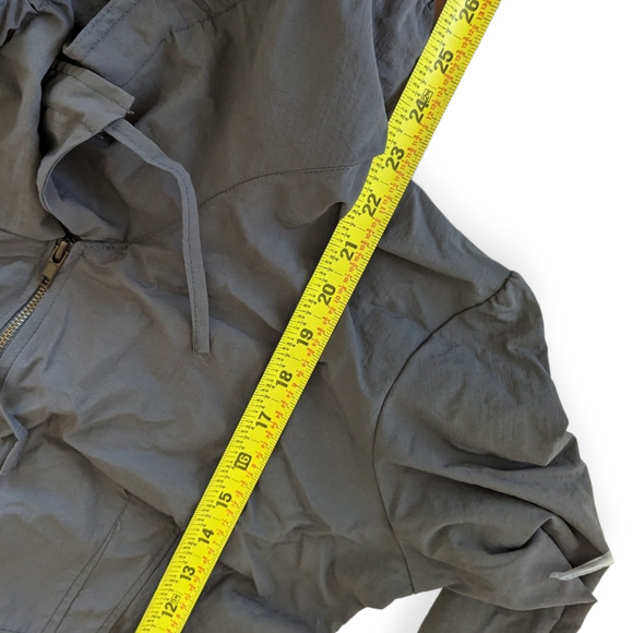 Hanna for la Journée Lightweight Peplum Drawstring Jacket 3 Medium - Picture 7 of 8